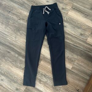 Figs Navy Straight Leg Pants